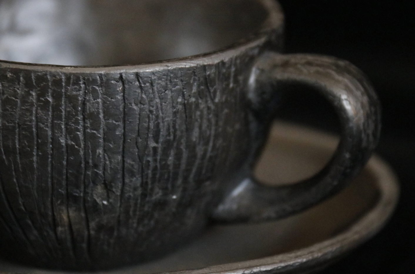 尼西黑陶咖啡杯